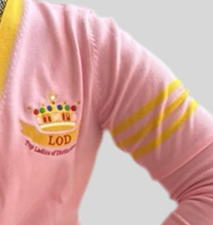 TLOD Embroidered Crown Cardigan