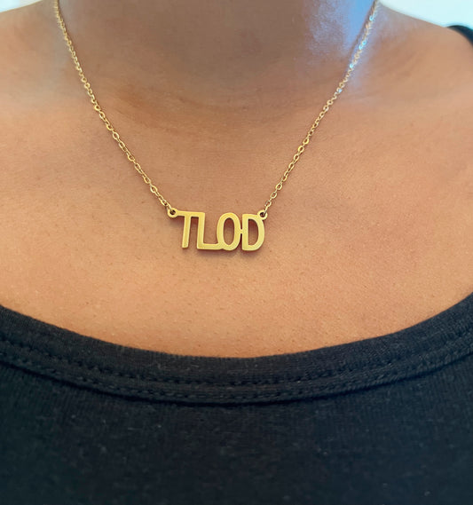 TLOD 18K Gold Plated Stainless Steel Necklace
