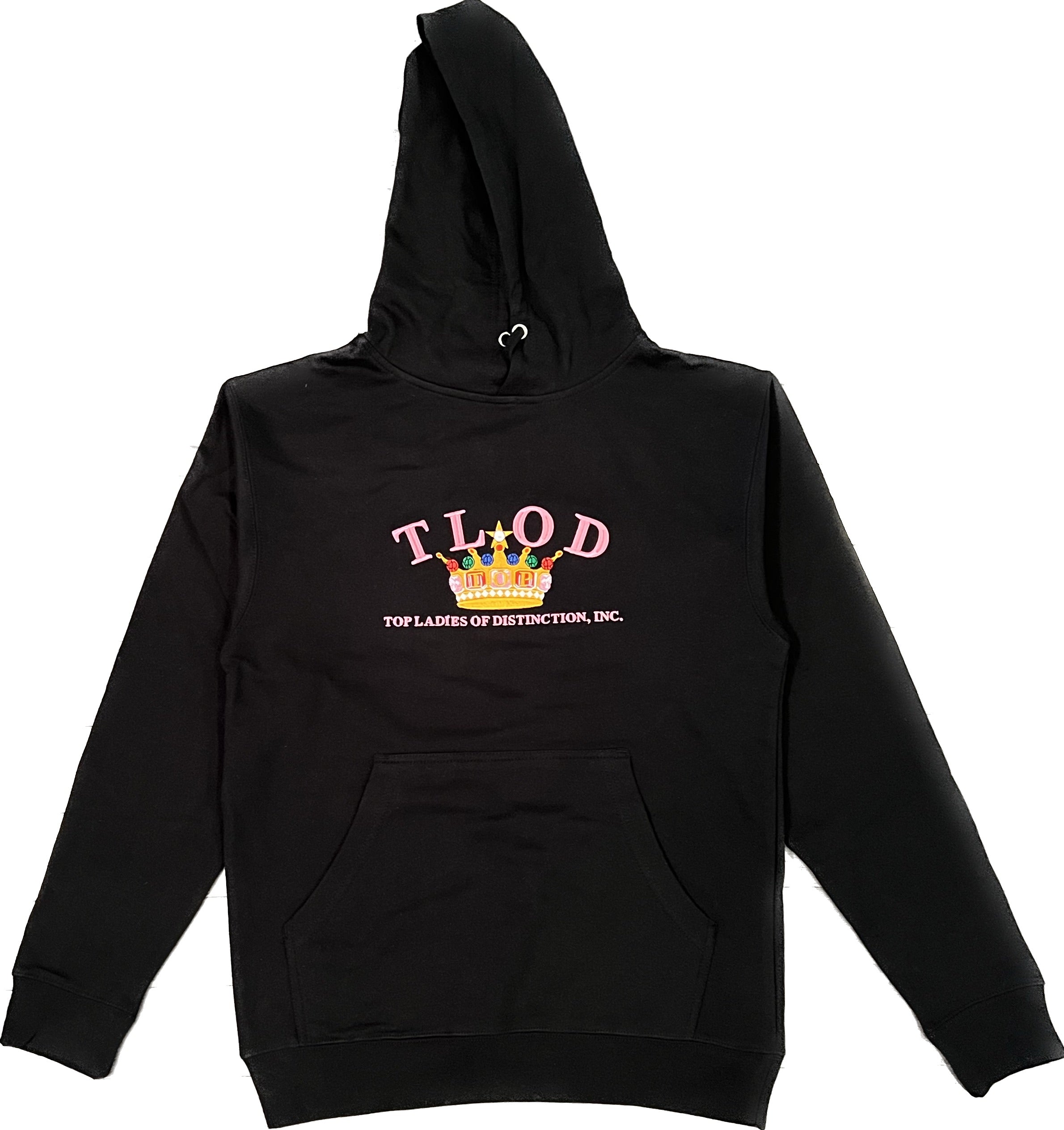 Embroidered “TLOD Logo” Hooded Sweatshirt – beprettyclassy